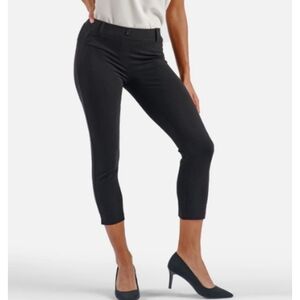 Betabrand Black Cropped Pants